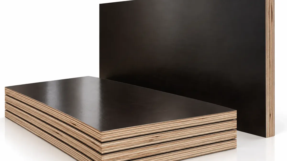 ZIPCO calibrated black film shuttering plywood in 12mm and 18mm thickness