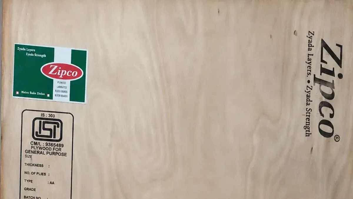 ZIPCO MR 303 plywood sheet for furniture