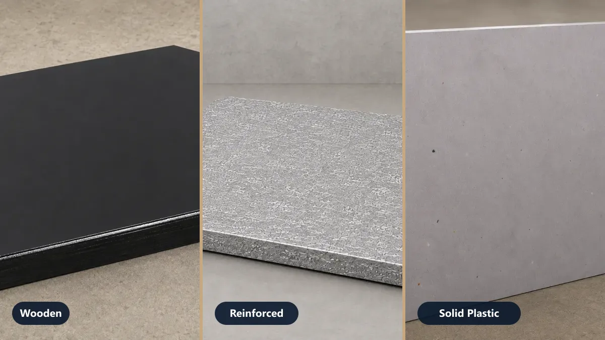 ZIPCO wooden, metal reinforced and solid plastic fly ash brick pallets